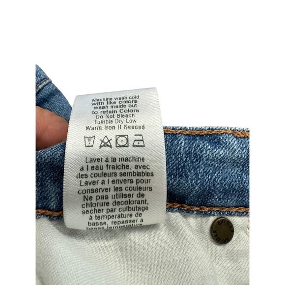 Big Star KATE Crop Straight Jeans Size 14 - Picture 6 of 10